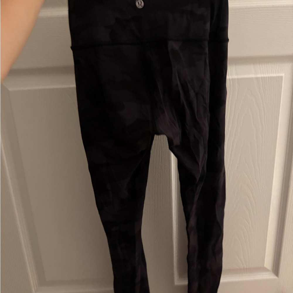 Lulu Black Camo Leggings